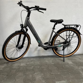 STORM E-Diamond PRO LADY1.0 SREBRNY TURKUS  504 Wh  28"/19"