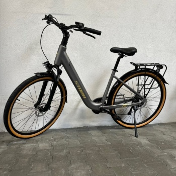 STORM E-DIAMOND PRO LADY 1.0 SZARY ZŁOTY   28"/19" 504 Wh 