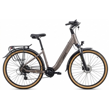 STORM E-DIAMOND PRO LADY 1.0 SZARY ZŁOTY   28"/19" 504 Wh 